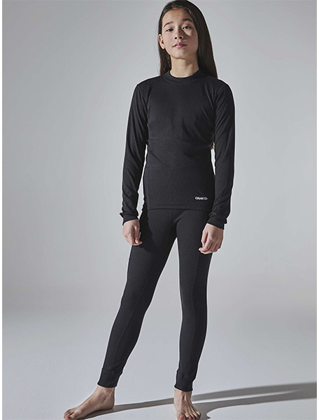 Комплект термобілизни Craft CORE DRY BASELAYER SET JR 1909713-999000 р.158/164 чорний