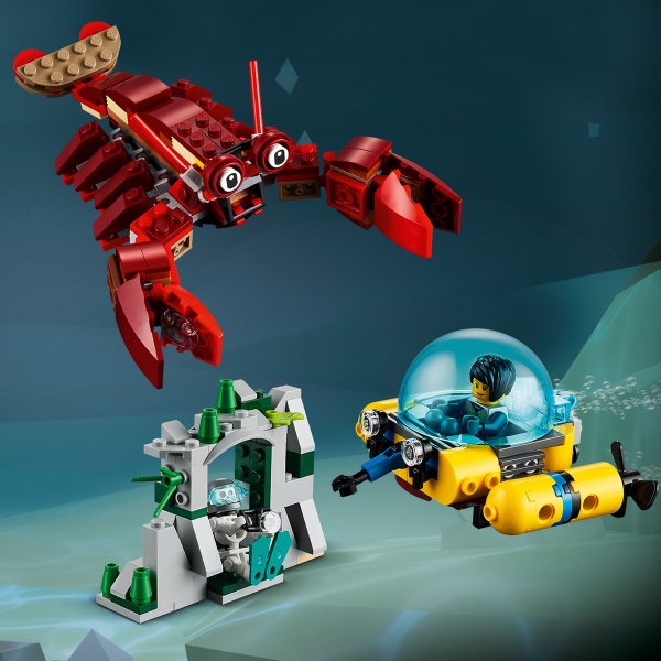 Конструктор LEGO Creator Місія до Затонулого скарбу 31130