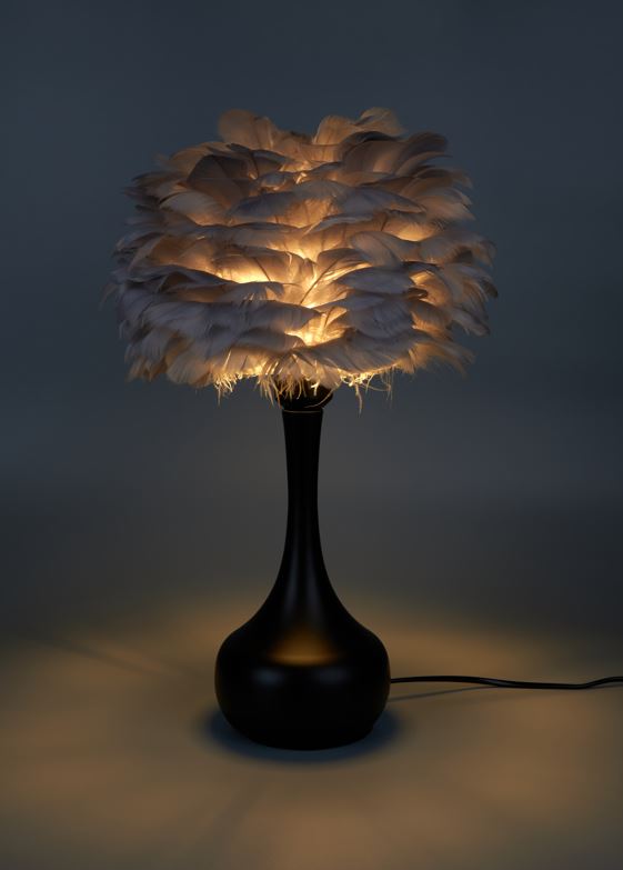 Настольная лампа Berger 1x40 Вт E27 черно-серый 7030-TL-1 Black-Gray