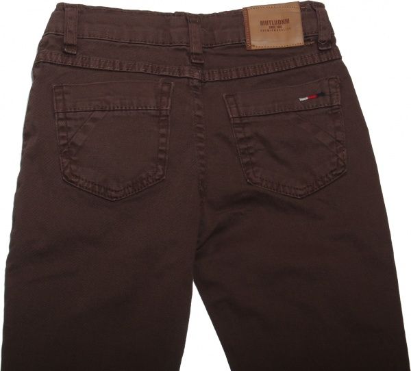 Штаны детские MUTLU р.116 коричневый 