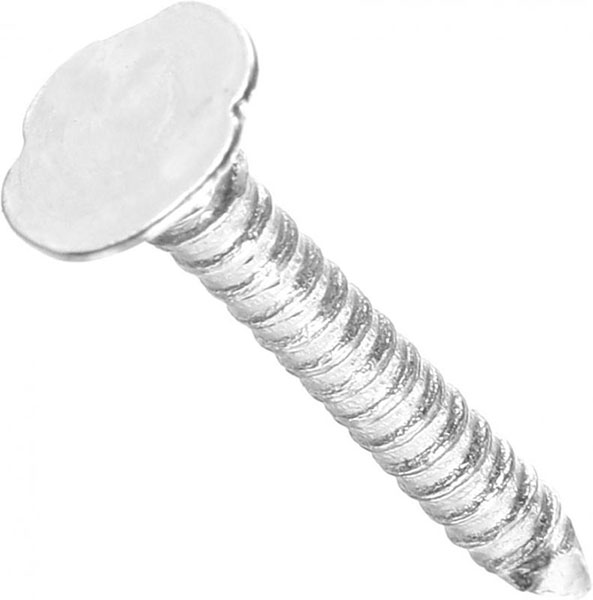 Гвозди кровельные 3.1x30 мм вес белый цинк