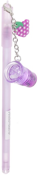 Ручка гелевая Сок ежевика 