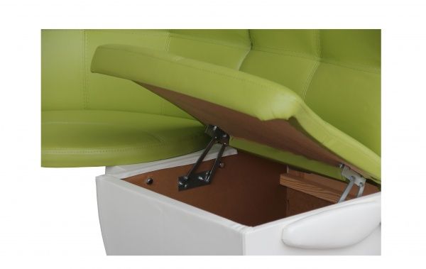 Куточок кухонний Берегиня Еспрессо білий зелений