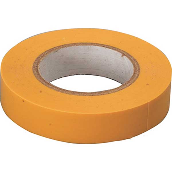 Изолента ПВХ Красная Линейка 19 мм желтая 25 м