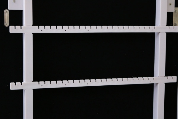 Напольное зеркало с секцией для хранения аксессуаров 3600x12300 мм белый 