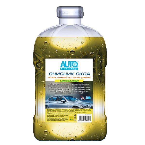 Омивач скла Auto Assistance лимон 4 л
