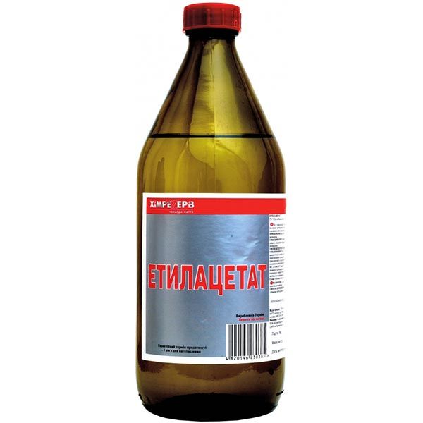 Розчинник Етилацетат ХімреZерв 0,5 л