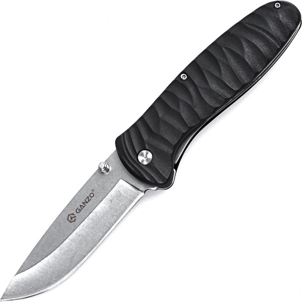 Нож складной Ganzo черный, 6 серия G6252-BK