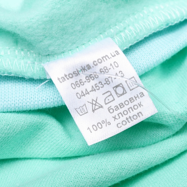Піжама дитяча Татошка р.122 м'ятний 0102271млл 