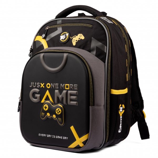 Ранец полукаркасный YES Sport S-96 Never Quit черный