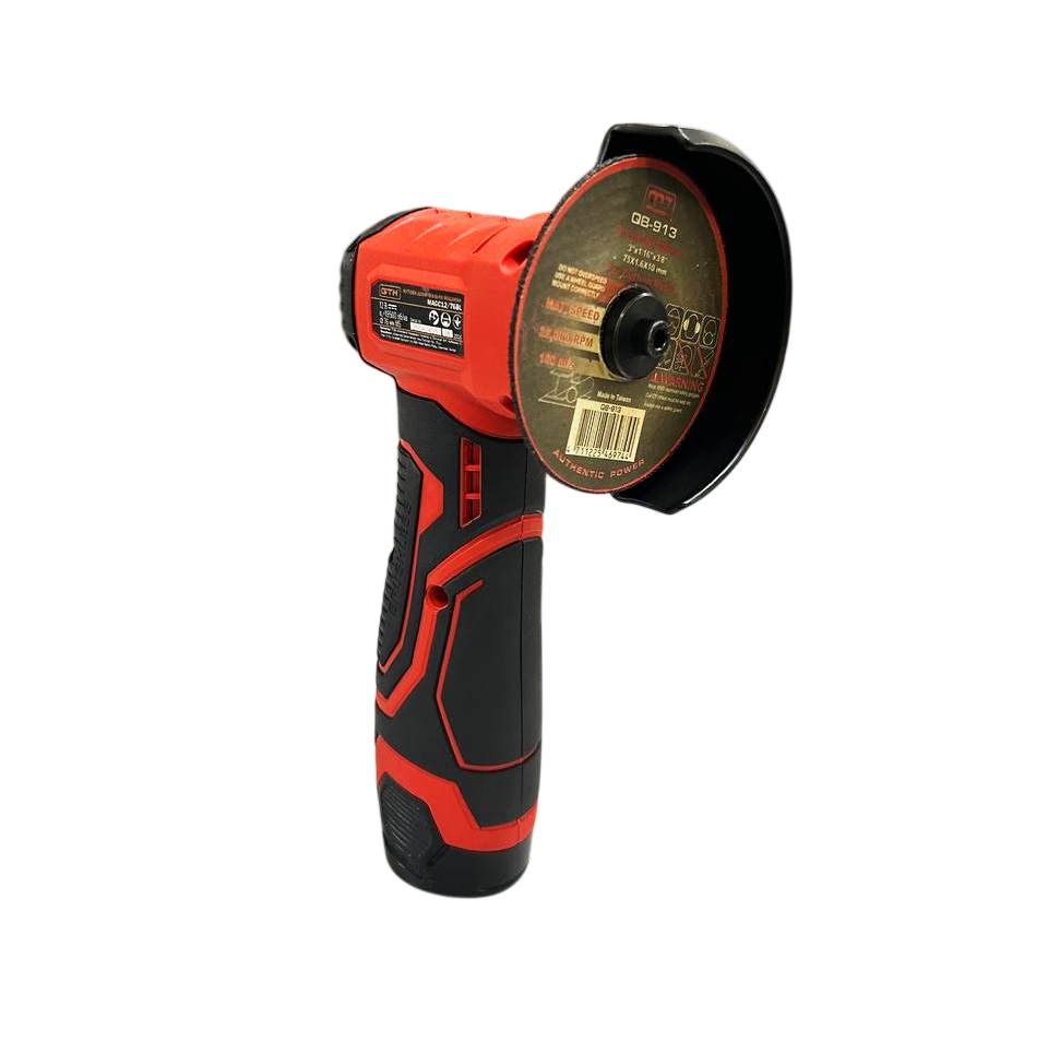 Болгарка (кутова шліфмашина) GTM MAGC12/76BL_KIT акумуляторна