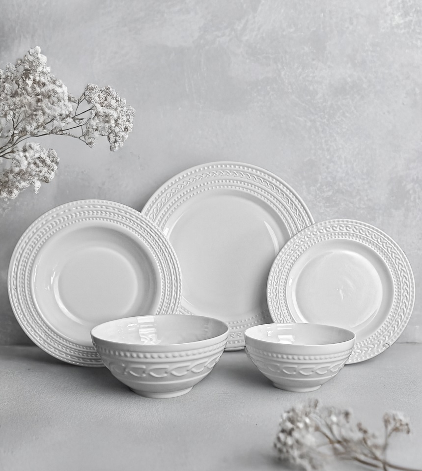 Салатник Vittora Blanco Ethno 12,5 см