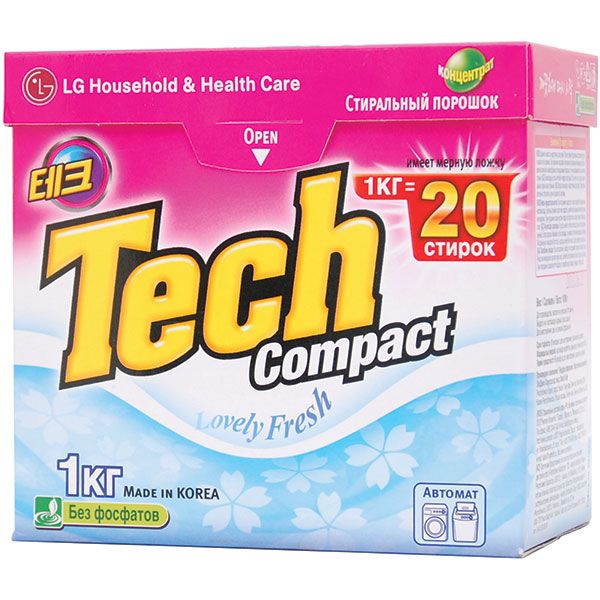 Пральний порошок Tech Lovely Fresh 1 кг