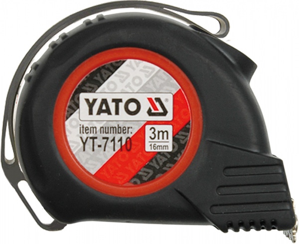 Рулетка YATO YT-7110 3 м x 16 мм