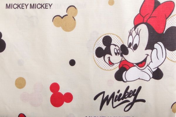 Комплект постельного белья Україна «Микки Маус» молочный 