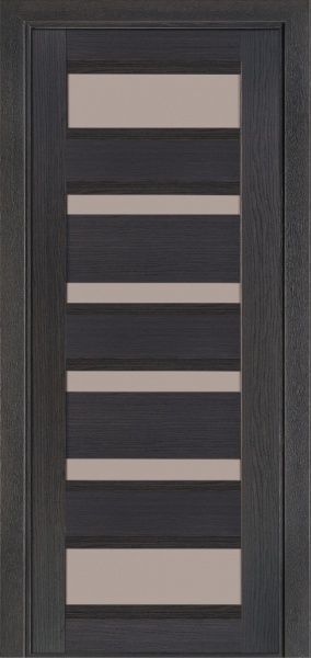 Дверное полотно Dverona Барселона ПО 600 мм венге 