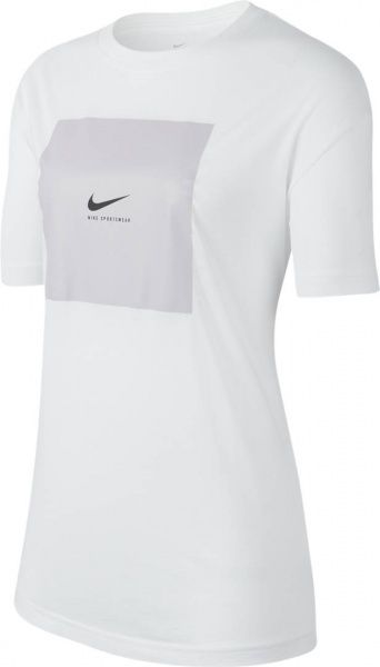 Футболка Nike W NSW TEE OVERSIZED LUX 1 CK4381-100 M білий