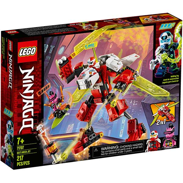 Конструктор LEGO Ninjago Робот-літак Кая 71707