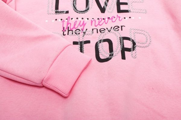 Свитшот ALG р.98 светло-розовый 721444 