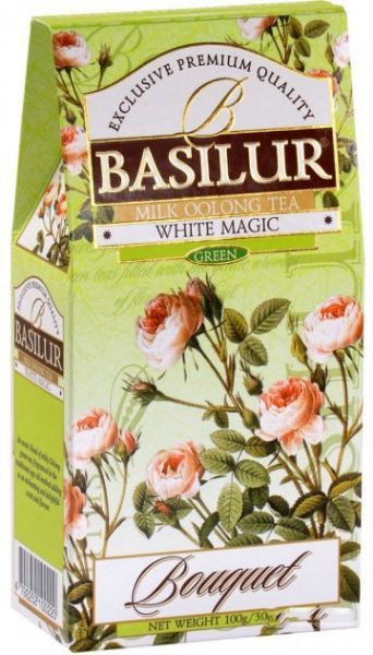 Чай зелений Basilur Букет Біле чарівництво 100 г 