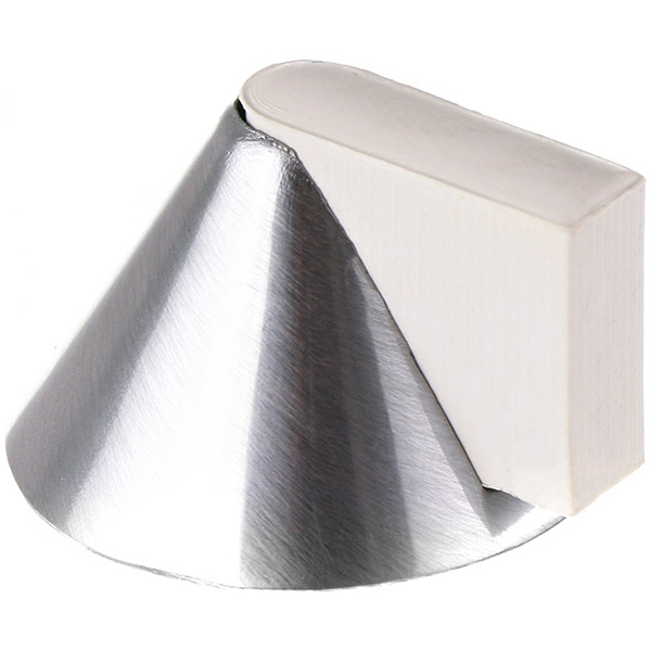 Стопор дверной Comit 1449 SС 26х36 мм матовый хром