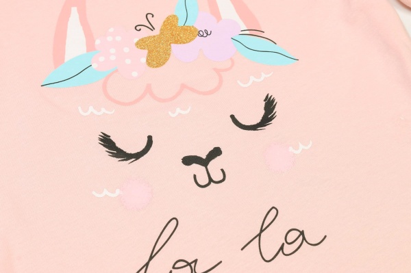 Піжама для дівчаток Funtime футболка+шорти р.98 різнокольоровий 