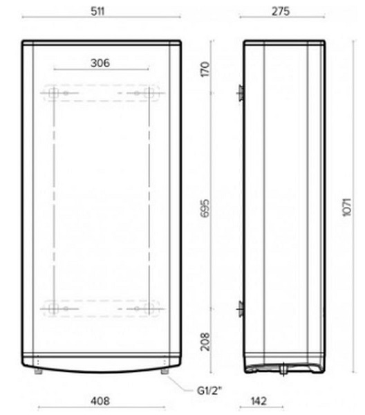 Бойлер Ariston VELIS TECH 80 EU