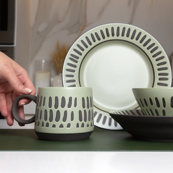 Чашка Зелене диво 450 мл зелена MVM