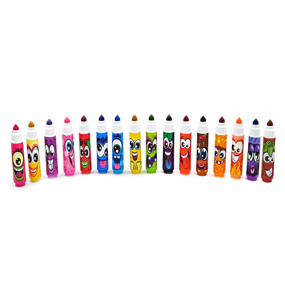 Набір ароматизованих маркерів Scentos Яскраві аромати (16 кольорів) 16755