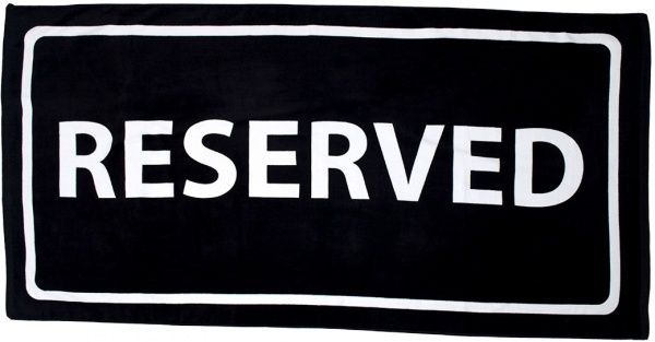 Рушник Reserved 75x150 см різнокольоровий 