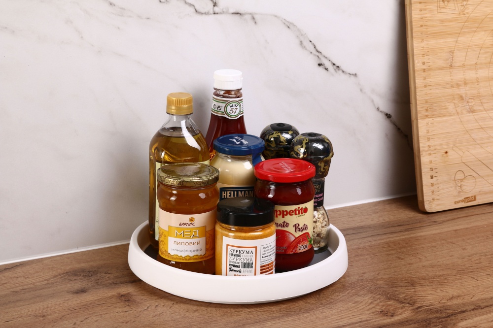 Органайзер для спецій Flamberg 250х250х46 мм круглий