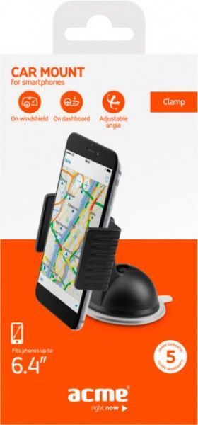 Тримач для смартфона Acme чорний