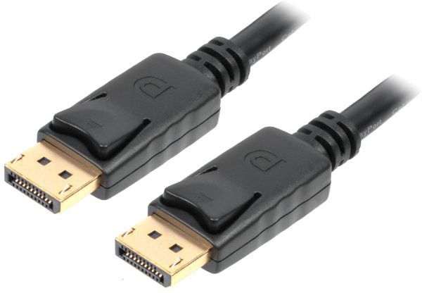 Кабель Cablexpert DisplayPort/DisplayPort 1,8 м черный (CC-DP2-6) DisplayPort v1.2 цифровой интерфейс 