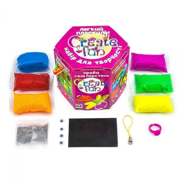 Пластилин легкий Create fun Перстень 70029 Nota Bene