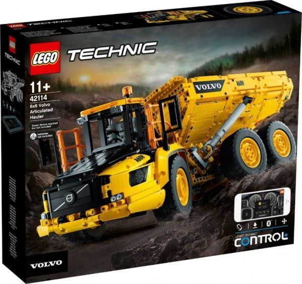 Конструктор LEGO Technic Шарнірний самоскид Volvo A25F 6х6 42114