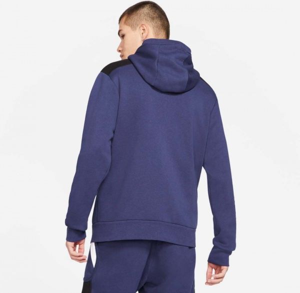Джемпер Nike M NSW AIR FZ FLC HOODIE DA0235-410 р. XL синій
