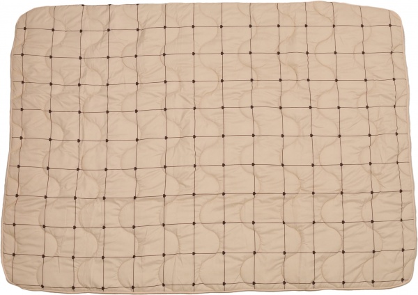 Ковдра Cell 195х215 см UP! (Underprice) бежевий із принтом