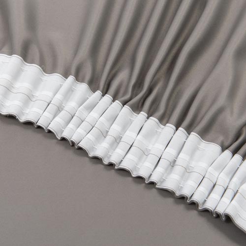 Штора-блэкаут 150х270 см дымчато-серый Текстиль-Контакт