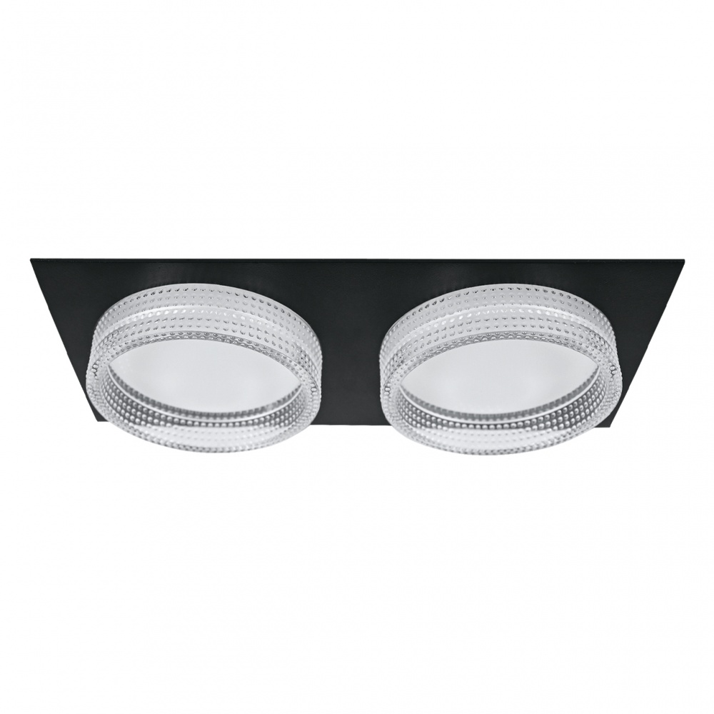 Светильник точечный Hopfen STARK TO-CRISTAL-2 BK GX53 черный