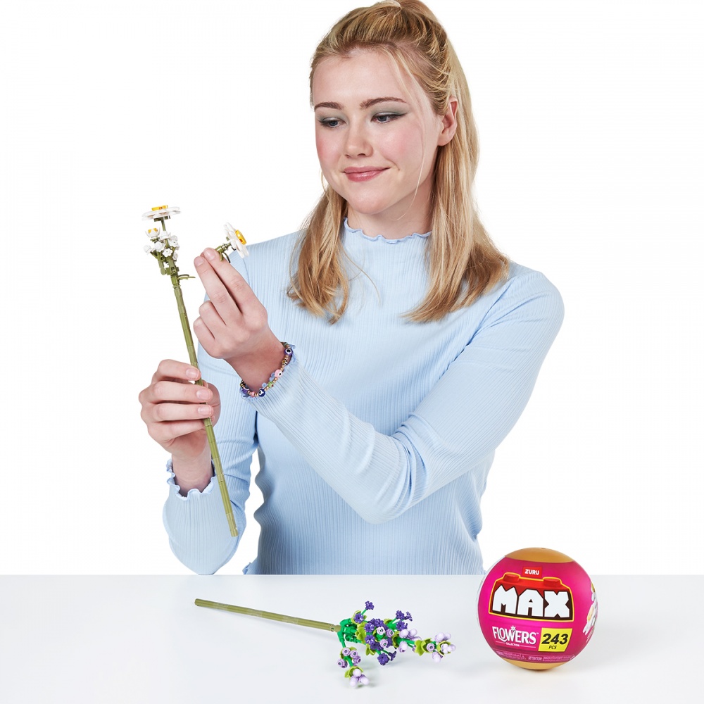 Конструктор Max в капсуле S1 – Садовые цветы (в ассорт., в диспл.) 83184GQ1