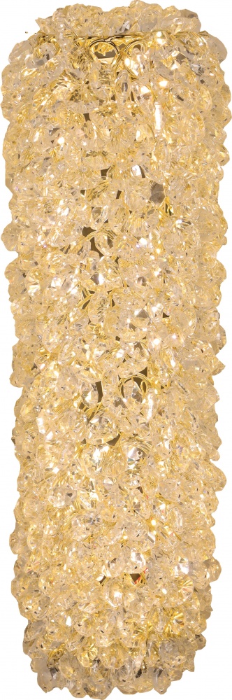 Светильник настенный Sensio Chateau 40 Вт E14 золото ALPL-PLP275W-30