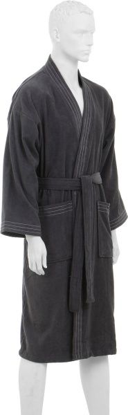 Халат чоловічий La Nuit Home Elegance р. XL темно-сірий 