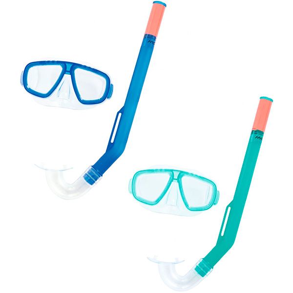 Набор для плавания Bestway очки и трубка one size в ассортименте