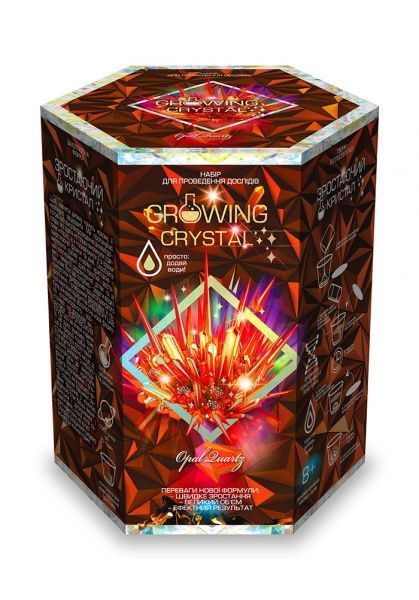 Игровой набор Danko Toys для проведения опытов GROWING CRYSTAL укр. (8) в ассортименте