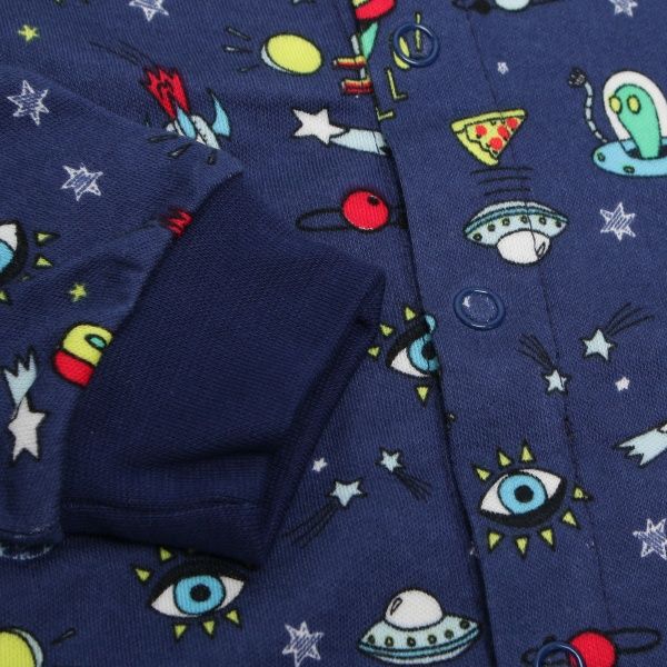 Боди детское Фламинго ясельный р.80 синий/в ассортименте 427-217 