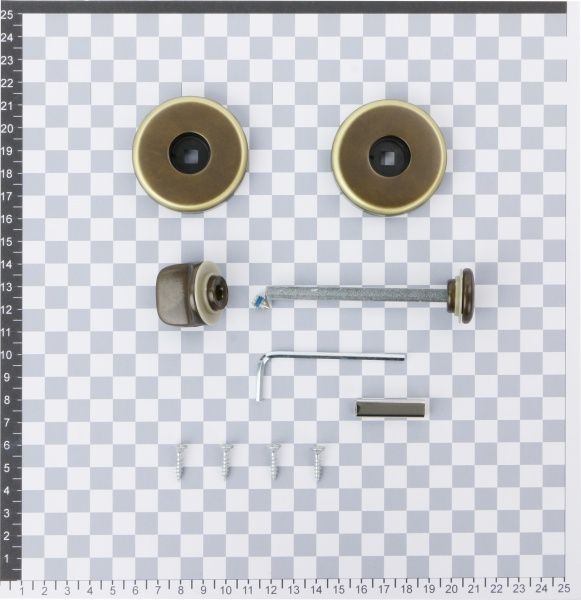 Накладка Colombo CD 69 BZG G Peter, Mach, Talita WC бронза