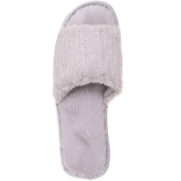 Взуття домашнє La Nuit Шайні р. 38/39 сірий 