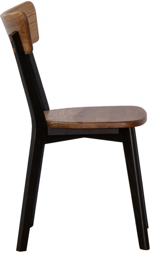 Стул Женова 820х440х520 мм / черный/рустик