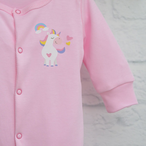 Человечек для девочки Blanka Единорожка р.74 розовый 110152 