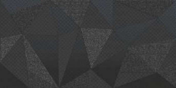 Плитка Ceramika Color Alesia Black Dekor Rett DCR66-1 30x60 